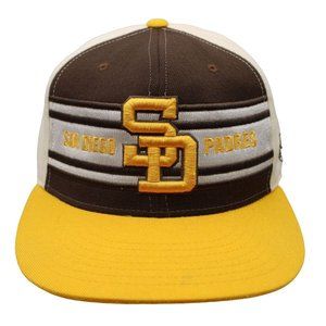 San Diego Padres MLB Cooperstown American Needle Fitted Baseball Hat Cap 7-1/2